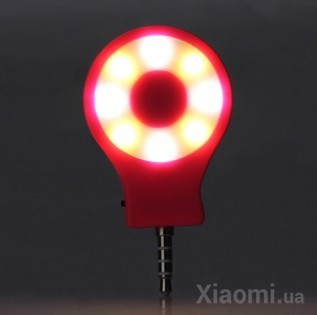 Вспышка для смартфонов RK-07 LED Flash Pink